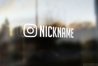 kupit naklejki instagram nik
