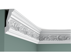 Потолочный карниз с орнаментом из полиуретана Orac Decor Коллекция Luxxus C201