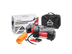 Компрессор автомобильный двухцилиндровый ARNEZI 10 бар, 60 л/мин, 300 Вт, AC620 DOUBLE POWER A0302013