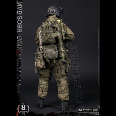 Автомат АС «Вал» с обвесом 1/6 (78059) - DAMTOYS