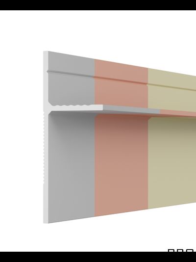 Теневой плинтус скрытого монтажа Pro Design Panel 7208 любой цвет по RAL