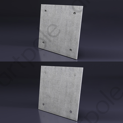 Гипсовая панель LOFT TECHNO-BETON артикул M-0071