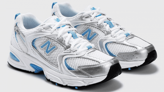 New Balance 530 White (Белые с голубым) Арт3 новые