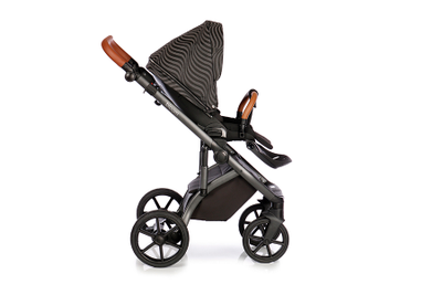 Коляска 2 в 1 Roan Bloom (Black Pearl)