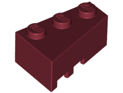 Wedge 3 x 2  Right, Dark Red (6564 / 4164226 / 6253641)