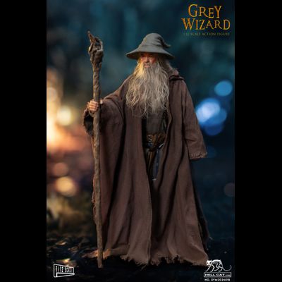 Гэндальф Серый ("Властелин Колец", Lord of the Rings) - Коллекционная фигурка 1/12 SCALE Grey Wizard (DYM202401B) - Hell Cat