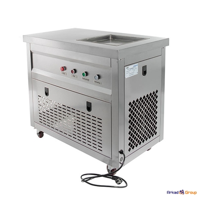 Фризер для ролл мороженого KCB-1F Foodatlas (стол для топпингов)