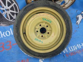 № Б157. Запасное колесо R16 5х114.3 Dunlop 135/70R16 Toyota