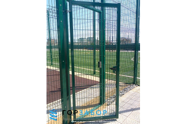 Калитка из 3Д решетчатых панелей купить