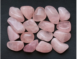 Кварц розовый, галтовка в ассортименте, Намибия (25-30 мм, 10-12 г) №7904