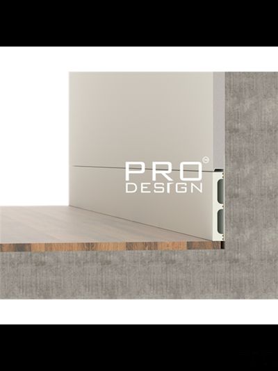 Вставка в плинтус Pro Design 80 мм (дюрополимер)