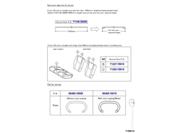 Зажим обивки сидения Toyota 90468-16019