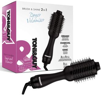 Фен-щетка TONI &amp; GUY BRUSH &amp; SHINE 2 IN 1.