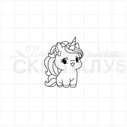 штамп единороги