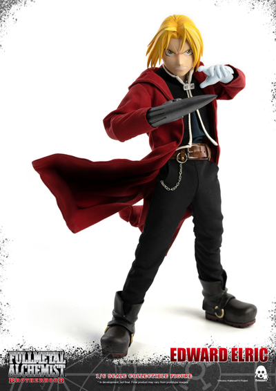 Эдвард Элрик (Стальной Алхимик, Fullmetal Alchemist) - Коллекционная фигурка 1/6 Fullmetal Alchemist Brotherhood Edward Elric (3Z00960W0) - Threezero