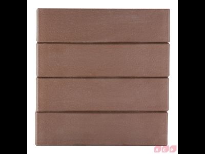 Клинкерный кирпич облицовочный пустотелый ЛСР Мюнхен коричневый гладкий 250х85х65 мм