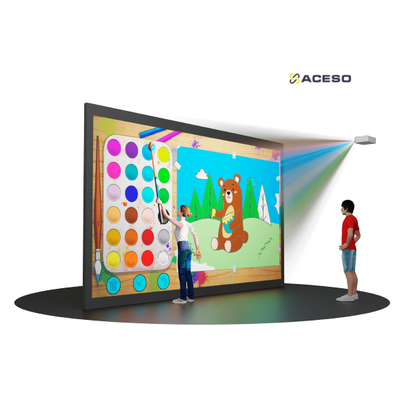 Интерактивная стена-раскраска «Мастер Фломастер»