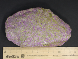 Стихтит, Серпентинит, необработанный образец, Алтай (120*73*30 мм, 276 г) №19372