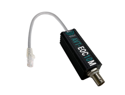 AVT-EOC10M Пассивный удлинитель Ethernet 10Mb/s по коаксиальному кабелю до 500м. с poe