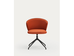 Поворотный стул Add черный/терракотовый купить в Севастополе