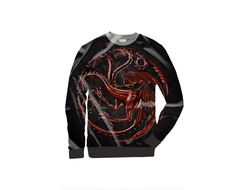 Свитшоты 3D с полной запечаткой Дом Дракона, House of the Dragon