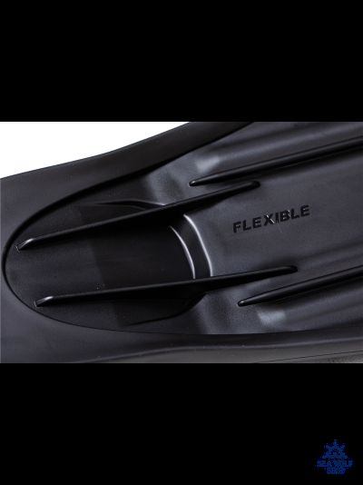 Ласты длинные 43/44 Marlin TRITON сред.жестк. black L