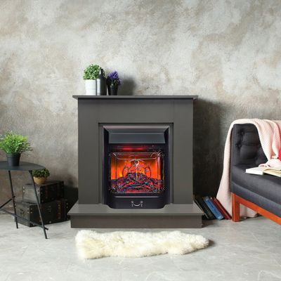 Электрокамин Лорд Люкс GR с очагом Majestic