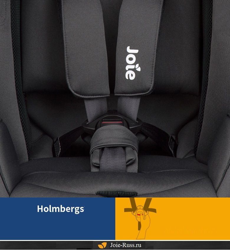 На плечевых ремнях расположены широкие и мягкие накладки, выполненные из плотной нескользящей ткани.