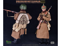 ПРЕДЗАКАЗ - Фигурка красноармейца в Финляндии 1940 г.  - Коллекционная фигурка 1/6 The 44D Soviet Red Army on the L-R Highway in Finland 1940 Outfit Accessory Set (QOM-1068A) - QORANGE QOTOYS ?ЦЕНА: 19800 РУБ.?