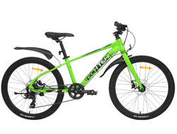 Велосипед TechTeam Neon 24"х13" зеленый