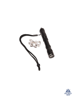 Фонарь подводный Aquatec Aqua headlight 120Lm, белый свет, на маску