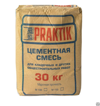 Штукатурка цементная Bergauf Praktik 30кг