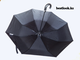 черный зонт для мужчины