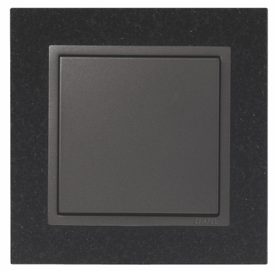 Клавиша для одноклавишного выключателя, серая, Logus 90 - Efapel 90601 TIS