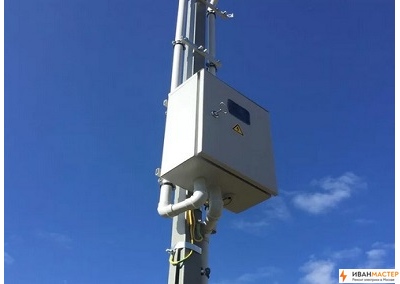 Установка трубостойки 30кВт на даче в МО ИВАНМАСТЕР