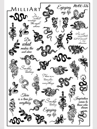 Слайдер-дизайн MilliArt Nails MAX-326