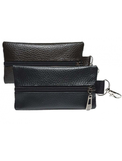 Ключница на молнии флотер (размер-маленький) под наклейку логотипа авто