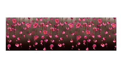 Интерьерная панель &quot;Цветы 2&quot; Висящие сады 3000*600*2 мм АВS