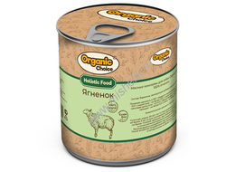 Organic Сhoice 340 г консервы 100 % ягненок для собак