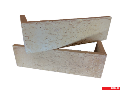 Угол "НЕМЕЦКИЙ", бетон, цв.Бежевый штукатур, уп.1м2 (22,5кг)(36уп)