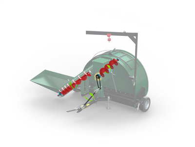 Машина зерноупаковочная с нижней загрузкой МЗУ - 01.02