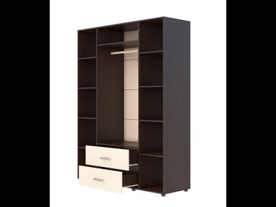 Шкаф Эва ШК-020 Белый (Стиль)