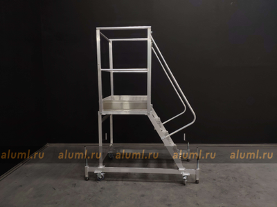 Лестница с площадкой ЛС-1.0 Винтовые опоры