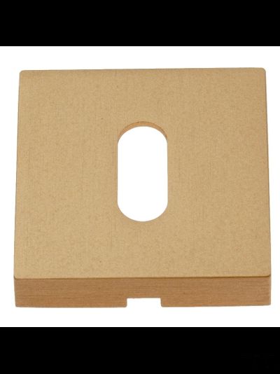 Накладка под ключ буратино на квадратном основании Fratelli Cattini KEY-8 KD золото крайола 2 шт.