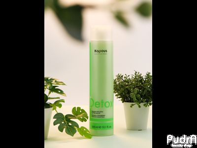 Kapous Шампунь для волос с Сельдереем и маслом семени Льна серии Detox 300 мл