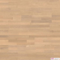 Декор паркетной доски Haro Дуб Пуро Белый Эксквизит 531686 фронт