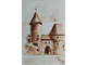 "Башня Вируских ворот. Таллин" бумага фломастер Гейнце Ю.А. 1975 год