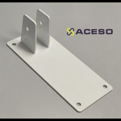 Откидной настенный поручень для унитаза окрашенный, белый