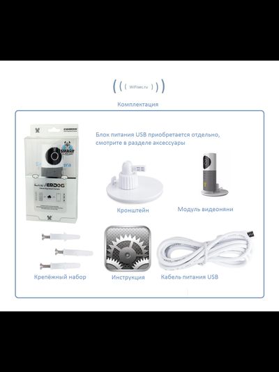 Видеоняня /WiFi видеокамера CleverDog с DVR