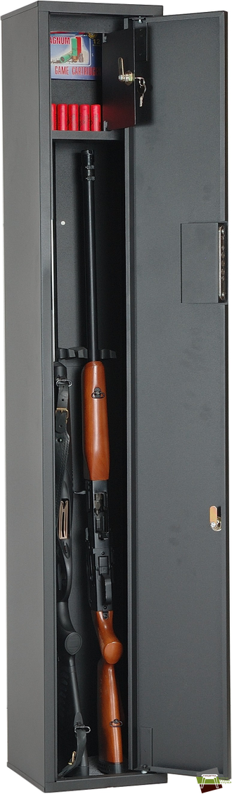 Шкаф оружейный ОШН-4 (1470*250*250), черный